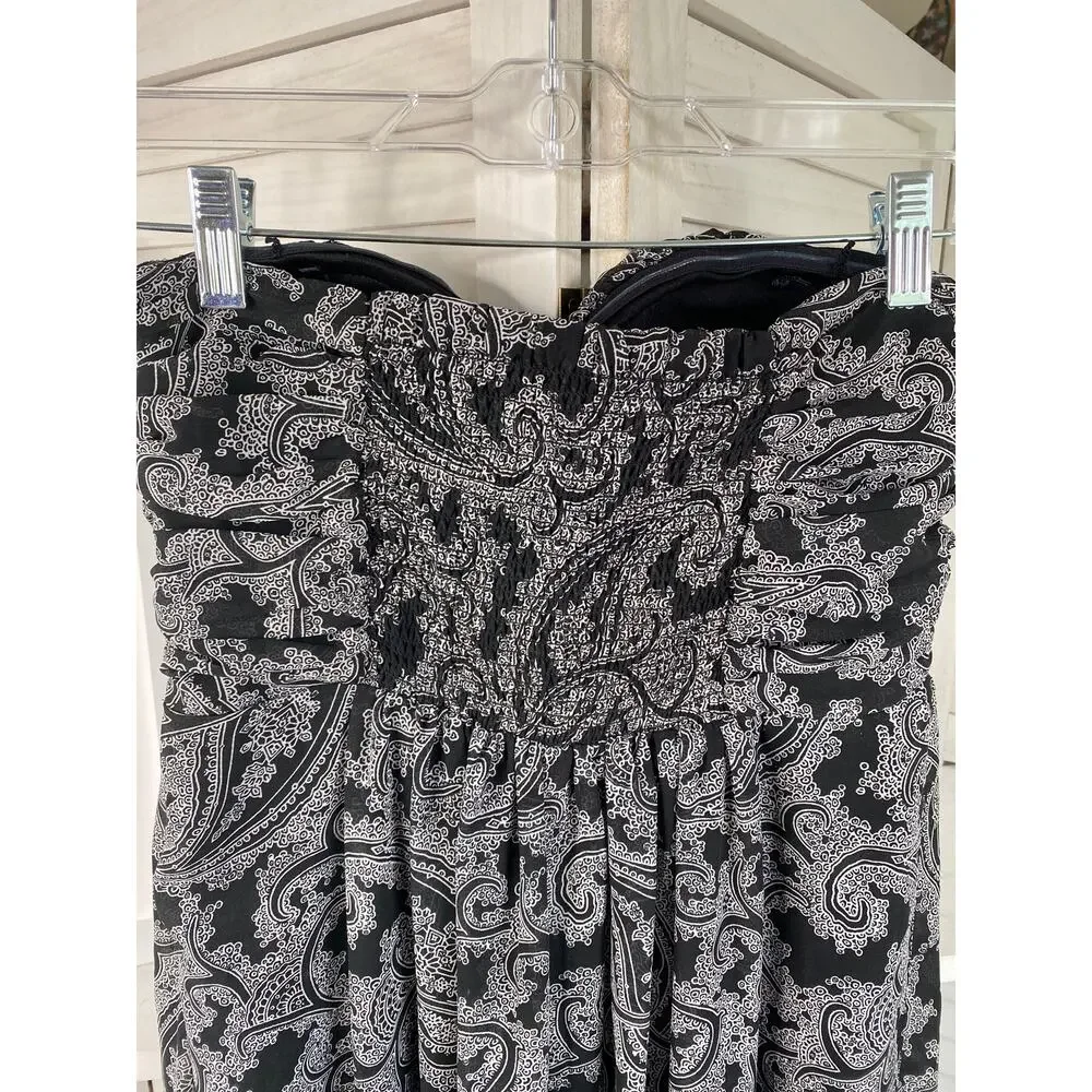 Jessica Simpson strapless maternity maxi dress - Picture 10 of 14